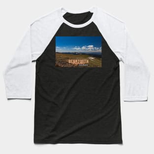 Beartooth Highway Wyoming and Montana Baseball T-Shirt